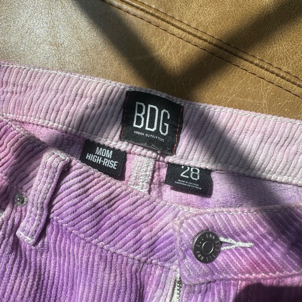 BDG Pink Jeans Corduroy Bottoms
